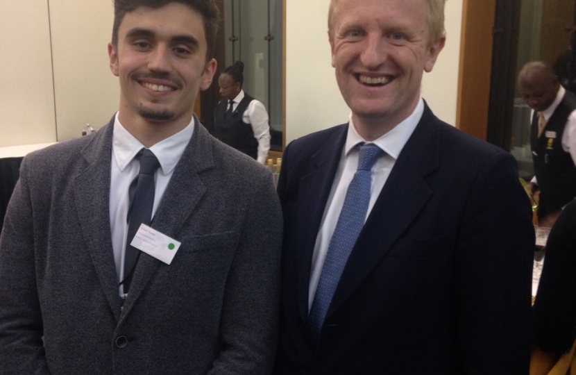 Oliver Dowden MP at Access Aspiration Event in Parliament - 2016