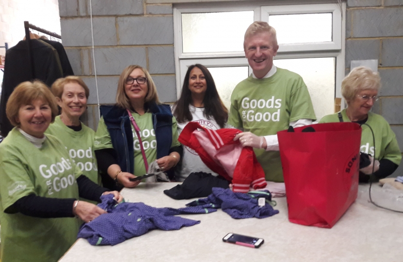 Oliver Dowden MP at Goods for Good - 18.11.16