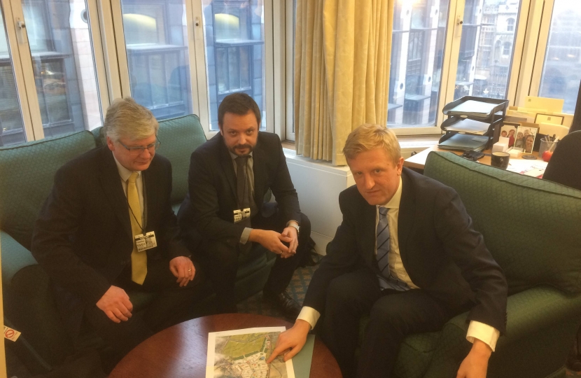 Oliver Dowden MP with the Hertfordshire LEP
