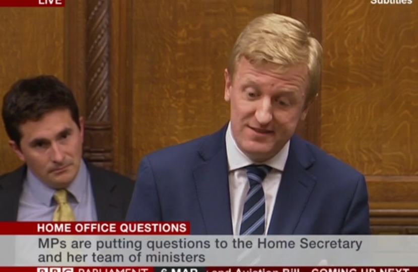 Oliver Dowden MP at Home Office Questions