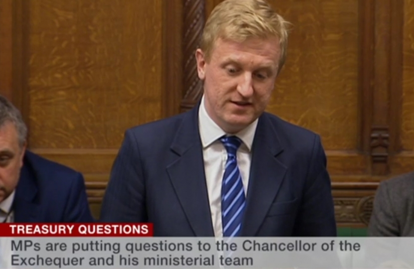 Oliver Dowden MP at Treasury Questions - 28.02.17