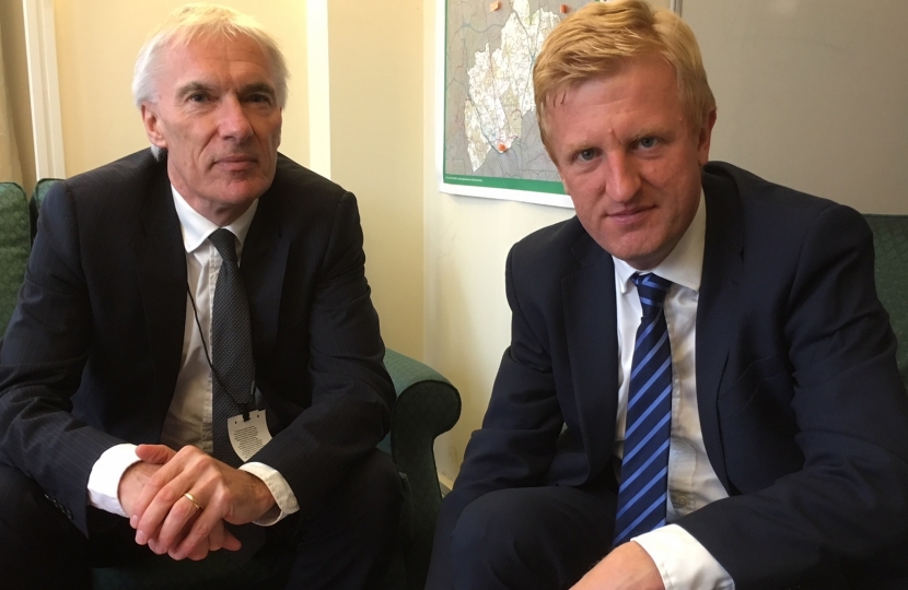 Oliver Dowden MP meeting with Martin Post - 23.10.17