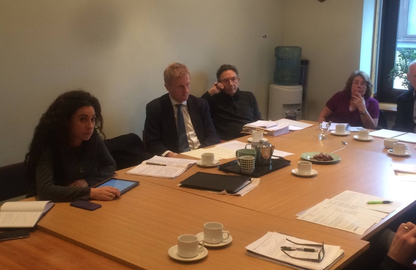 Oliver Dowden CBE MP meeting with the Environment Agency - 09.02.18