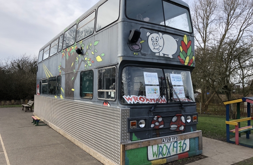 Wroxham School's Bus