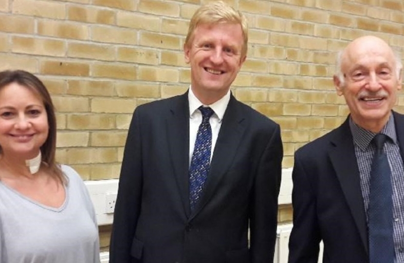Oliver Dowden CBE MP at the Red House Surgery GP Meeting