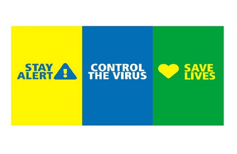 Stay Alert, Control Virus, Stay Home