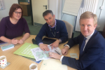 Oliver Dowden CBE MP meeting with Hertsmere Borough Council Planning - 23.03.18