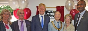 Oliver Dowden MP opening the Radley Care Home - 09.09.17